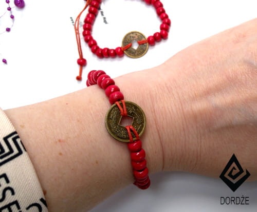 1. Bransoletka Feng-Shui - czerwona (3).jpg