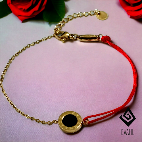 1. Czerwona bransoletka ochronna złoto-czarna (2).png