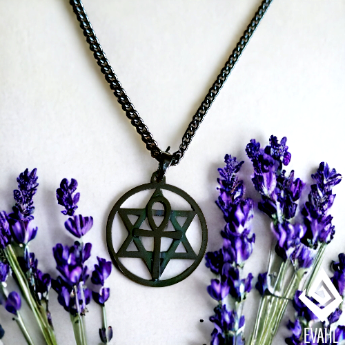 Heksagram, Krzyż Ankh (2).png