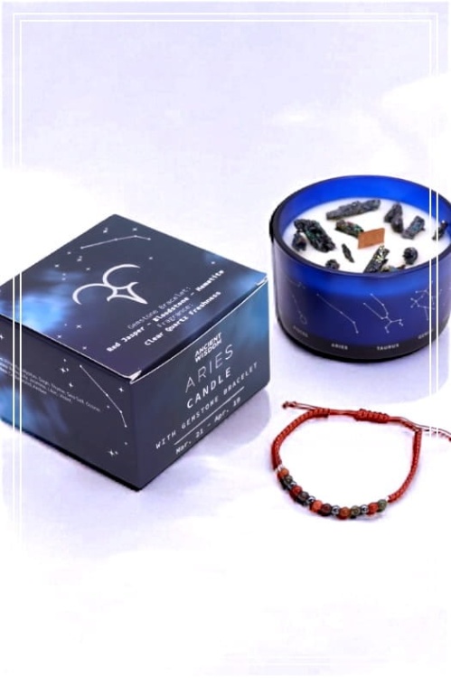 Świeca zodiak Baran, dordże.jpg